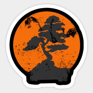 Miyagi Banzai Tree Karate Kid Patch Sticker